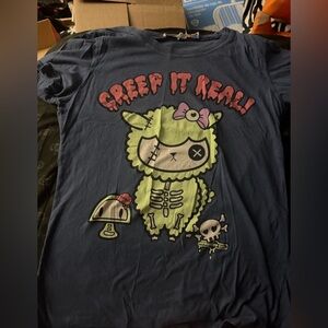 Creep It Real! Navy Graphic Tee